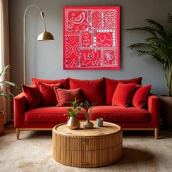 تصویر تابلو برجسته آیینه کاری مدل Lipan کد ۱۱۱۱ 