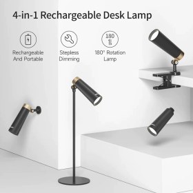 تصویر چراغ مطالعه شیائومی مدل Xiaomi Yeelight 4-in-1 Rechargeable Desk Lamp YLYTD-0011 Xiaomi Yeelight 4-in-1 Rechargeable Desk Lamp YLYTD-0011