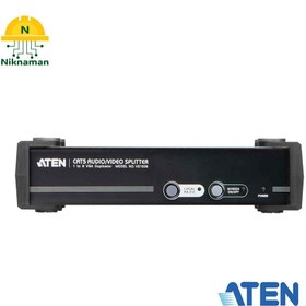 تصویر ویدئو اسپلیتر 4 پورت VGA-Audio-Rs232 آتن (ATEN) مدل VS1508 