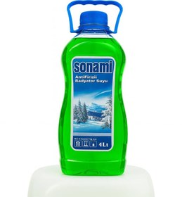تصویر مایع ضد یخ رادیاتور (آب رادیاتور) سونامی 4 لیتری Sonami Antifrizli Radyatör Suyu -20°C 4L