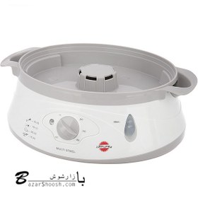 تصویر بخارپز پارس خزر مدل مولتی استیل Pars Khazar Multi Steel Steam Cooker