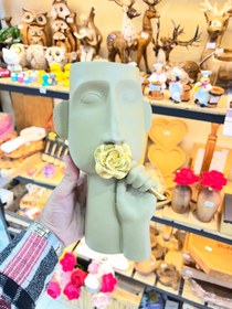 تصویر گلدان طرح مینیمال 