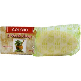 تصویر صابون 9 گیاه گل سیتو با حجم 125 گرم Gol Cito 9 Herb Soap 125 g