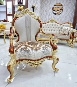 تصویر مبل سلطنتی ۹ نفره چراغان 