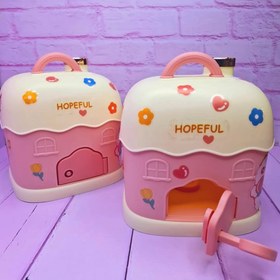 تصویر قلک طرح کلبه 