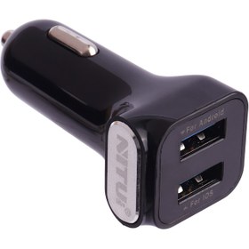 تصویر شارژر فندکی فست شارژ Nitu NT-CC819 2.4A 12W + کابل میکرو یو اس بی Nitu NT-CC819 2.4A 12W Fast Car Charger With Micro USB Cable