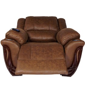 تصویر مبل یک نفره مدل ریلکسی برقی Orginal recliner sofa