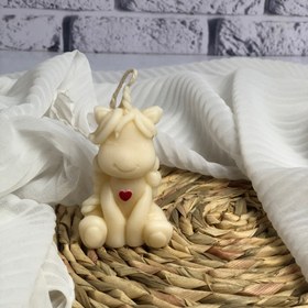 تصویر شمع مدل گیفت یونیکورن 