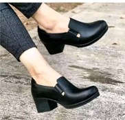 تصویر کفش زنانه پاشنه دار ارمیاشاپ سایز ۳۷ تا ۴۰ رنگ سیاه 