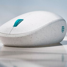 تصویر ماوس بی‌سیم مایکروسافت مدل Ocean Plastic ا Microsoft Ocean Plastic Mouse Microsoft Ocean Plastic Mouse