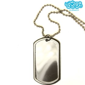 تصویر پلاک و زنجیر خام 