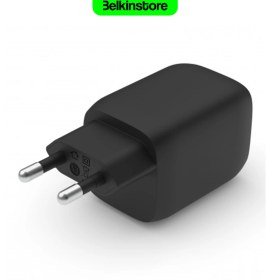 تصویر شارژر دیواری بلکین | Belkin 65W WCh013vf - مشکی / 18 ماهه پوزیترون 