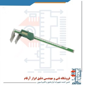 تصویر کولیس دیجیتال اینسایز 20 سانتی متر فک پهن مدل 200-1172 Insize Digital Caliper Large Faces 1172-200