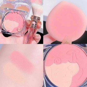 تصویر رژ گونه پودری هدی موجی - کد۴ 