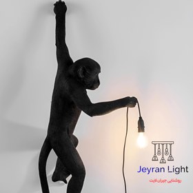 تصویر چراغ تزئینی مدل میمون - دیوارکوب Monkey model decorative lamp