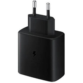 تصویر شارژر تایپ سی سوپر فست شارژ 45 وات سامسونگ مدل TA845 - دو پین Samsung EP-TA845 45W Charger