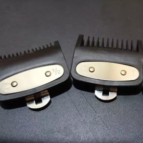 تصویر ست 3 عددی شانه فلزی ماشین اصلاح وال شماره ( 0/5 و 1 و 1/5 ) / Set of 3 metal combs for shaving machine Val No. (0.5, 1 and 1.5) 