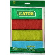 تصویر دستمال آبگیری و نظافت پنبه ای کاتوس (4عدد) 