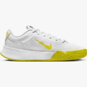 تصویر کفش تنیس زنانه نایک NikeCourt Vapor Lite 2- سفید/زرد 