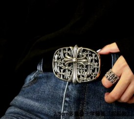 تصویر کمربند کروم هارتز سگک فلزی مشکی عرض ۴ سانتی‌متر طول ۱۱۵ سانتی‌متر 