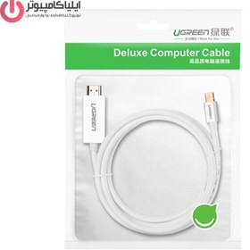 تصویر کابل تصویر USB TypeC به HDMI برند یوگرین مدل UGREEN MM121*30841 