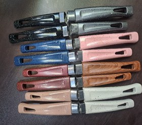 تصویر دستگیره تابه رنگی سایز متوسط 