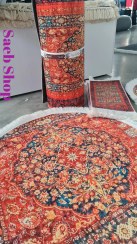 تصویر پادری گرد ترنج مرکزی فرش صائب کد U111g 