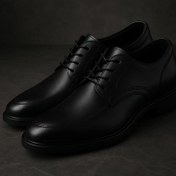 تصویر کفش چرم مجلسی مردانه مدل TIME سایز ۴۴ 