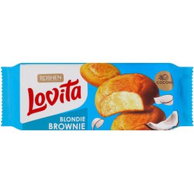 تصویر کیک براونی نارگیلی راشن 