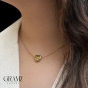 تصویر گردنبند قلب ژوپینگ مدل ملوریا 