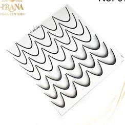 تصویر لنز ناخن فرنچ پک ۱۱ عددی 