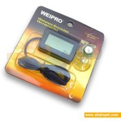 تصویر دماسنج دیجیتال آکواریوم ویپرو مدل MT-10 Weipro Miniature Precision Thermometer MT-10