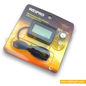 تصویر دماسنج دیجیتال آکواریوم ویپرو مدل MT-10 Weipro Miniature Precision Thermometer MT-10