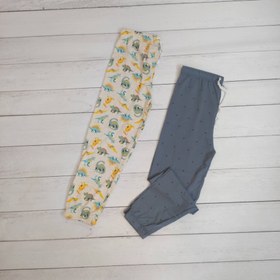 تصویر شلوار زنانه نخی خانگی اچ اند ام قواره دار بنگلادشی - دو ایکس لارج XXL / ۲۲۵۰۰۰ Pants H&M