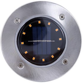 تصویر چراغ دفنی سولونیکس مدل دیسکی کد LED 12 مجموعه 4 عددی کن مدل 406398 