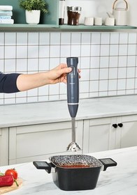 تصویر ست مخلوط کن سیاه Mikender Functionall 2842H بوت پوتین آشپزخانه HOMEND 