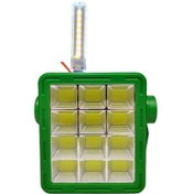 تصویر نورافکن شارژی سولونیکس مدل خورشیدی کد NY-9805-D متفرقه Solonix Rechargeable Solar Spotlight Model NY 9805-D