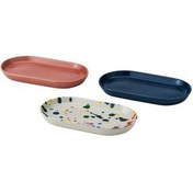 تصویر ظرف سرو و پذیرایی ایکیا مدل RODSNULTRA بسته 3 عددی 