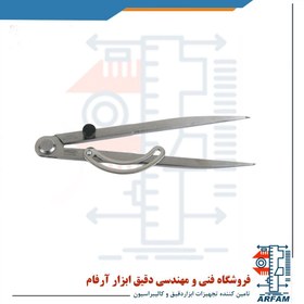 تصویر پرگار اینسایز مستقیم 190 میلی متر مدل 200-7247 Insize Dividers 7247-200