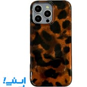 تصویر قاب آیفون طرح پلنگی Leopard Flame - 13normal\14normal Leopard Flame Protective Phone Case for iPhone