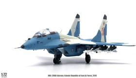 تصویر ماکت جنگنده میگ 29 نیرو هوایی ایران | Jc Wings 1:72 Mig-29UB Iranian Air Force 