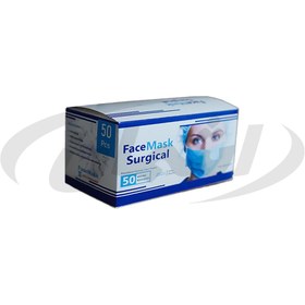 تصویر ماسک سه لایه پزشکی 