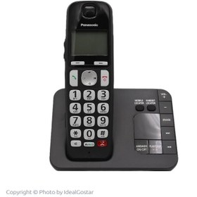 تصویر تلفن بی سیم پاناسونیک مدل KX-TGE820 Panasonic KX-TGE820 Cordless Phone