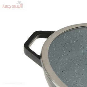 تصویر تابه عروس مدل کلاسیک خطی سایز ۴۰ ا aroos classic cooking pan aroos classic cooking pan