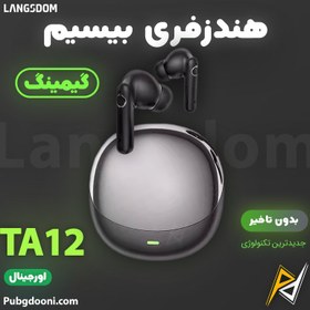 تصویر ایرپاد و هندزفری گیمینگ بیسیم لنگزدام Langsdom TA12 اورجینال 