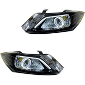 تصویر چراغ جلو اسپرت کوییک کروز مدل 3D-ANGRY-WHITE سفید داخل فابریک بدون موتور دو عددی 