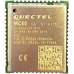 تصویر ماژول MC60 مودم GSM 2G دارای GNSS کویکتل 