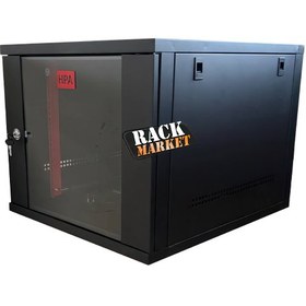 تصویر رک دیواری 9 یونیت عمق 60 HPA اچ پی آسیا HPAsia 9U60 Rack