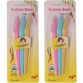 تصویر تیغ ابرو مدل 006 مجموعه 2 عددی 