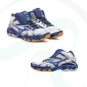 تصویر کفش والیبال مردانه میزانو Mizuno Wave Bolt 5 MID V1GA166525 